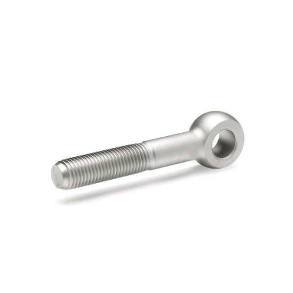 Swing Bolt, Stainless Steel, Matte Shot-Blasted, M10 Thrd Sz, 40 mm Thrd Lg